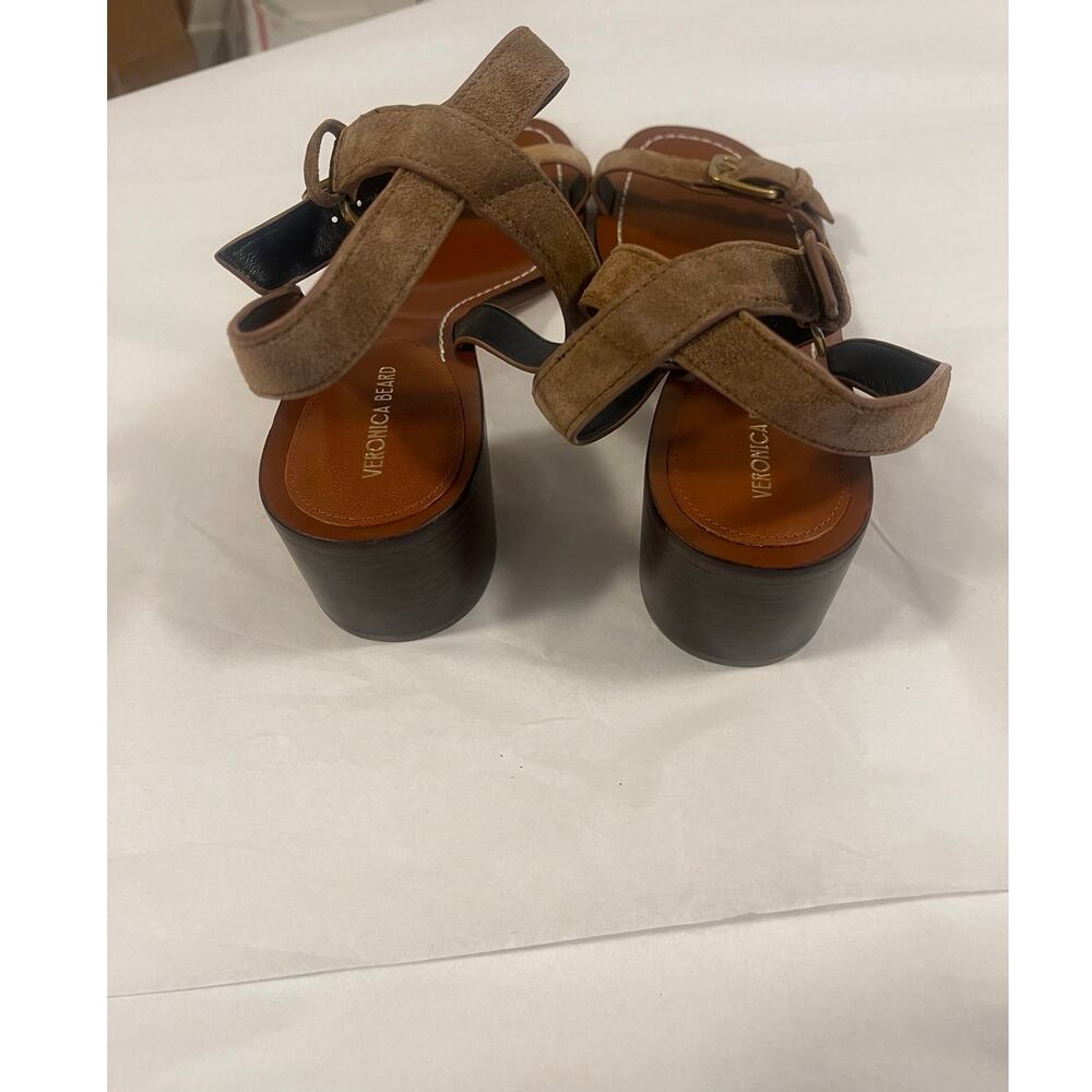 Veronica Beard Elia Ankle Strap Sandal Size 9 - Picture 11 of 11